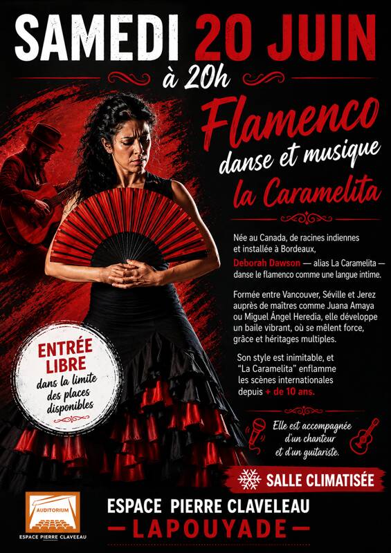 Flamenco, danse et musique – La Caramelita