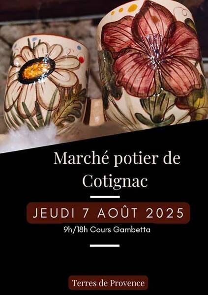 Marché potier de Cotignac