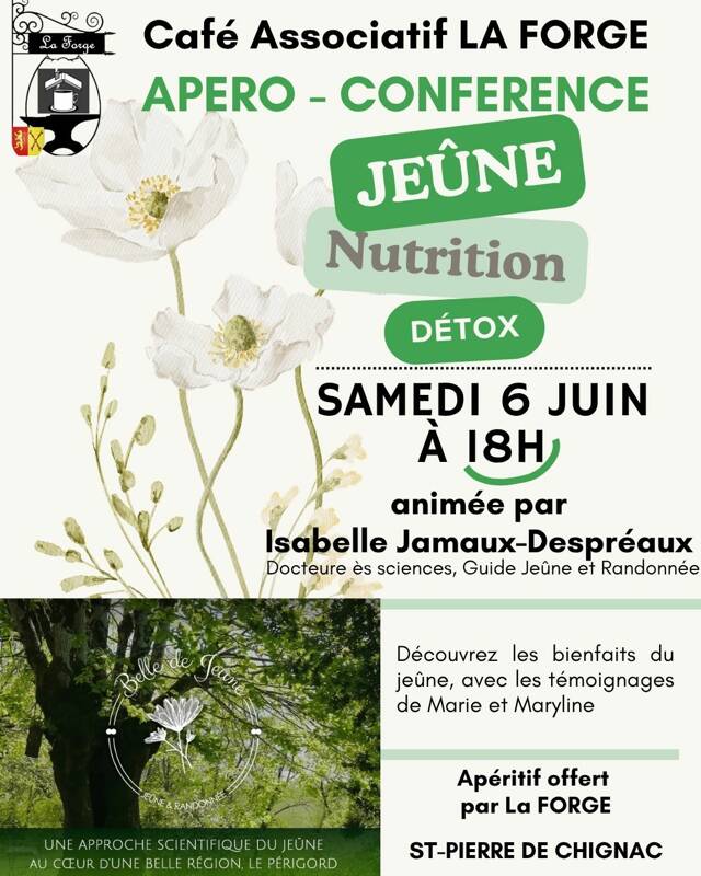 Apéro Conférence Jeûne