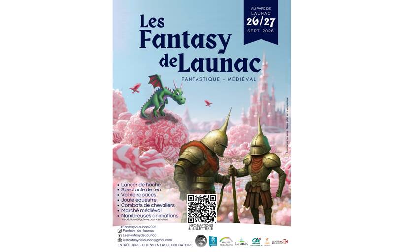 Les FANTASY DE LAUNAC festival medieval fantastique