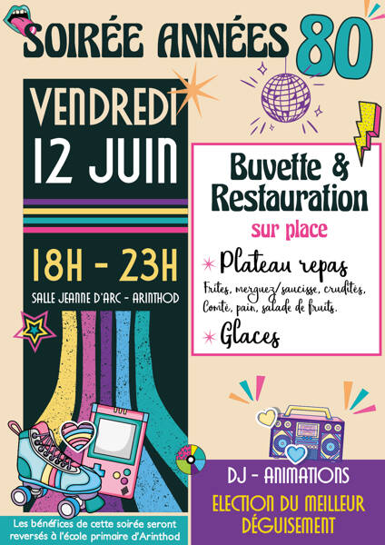 Soirée années 80