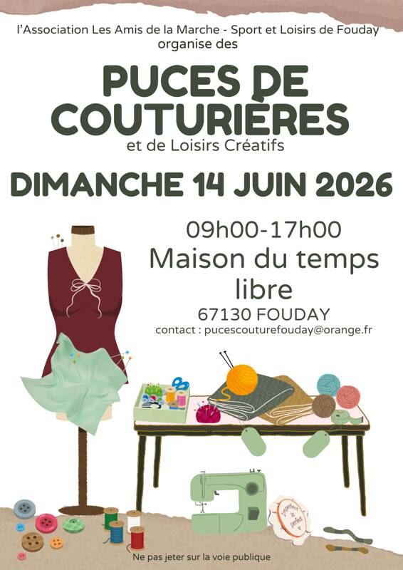 Puces des Couturières et des Loisirs créatifs