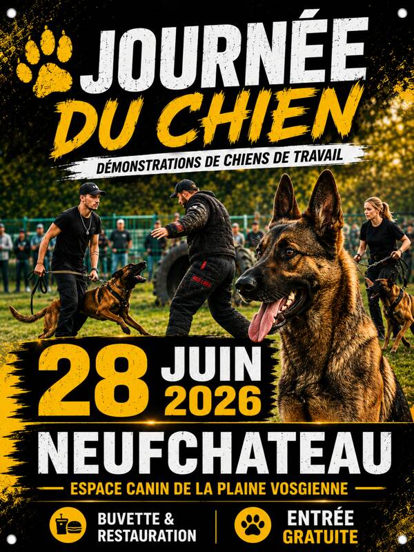 JOURNEE DU CHIEN - démonstrations chiens de travail