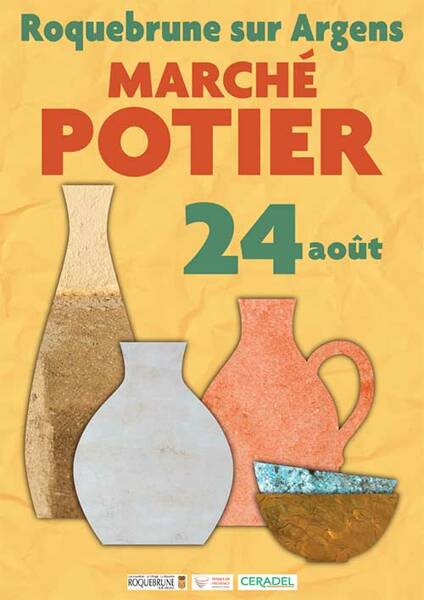 Marché potier de Roquebrune sur Argens