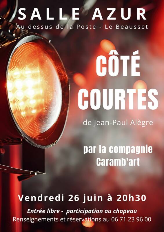 THEATRE Côté Courtes de Jean-Paul Alègre