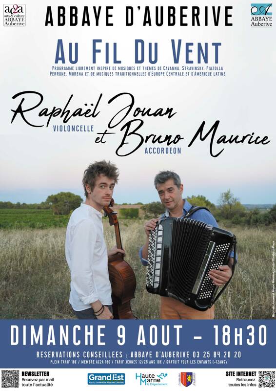 Concert avec Bruno Maurice et Raphaël Jouan