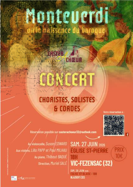 Monteverdi ou la naissance du baroque - concert