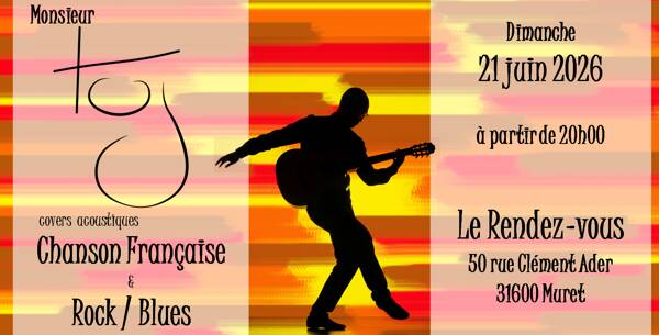 Monsieur Tuj - covers acoustiques Chansons françaises & Rock/Blues