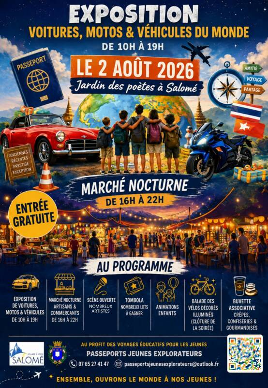 Marché Nocturne et Exposition de Véhicules