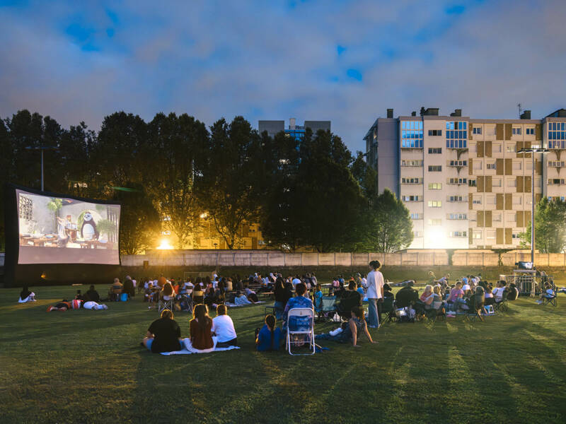 Cinéma en plein air : En fanfare