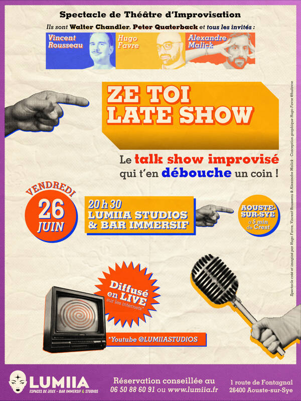 ZE TOI LATE SHOW - Le Talk Show Improvisé