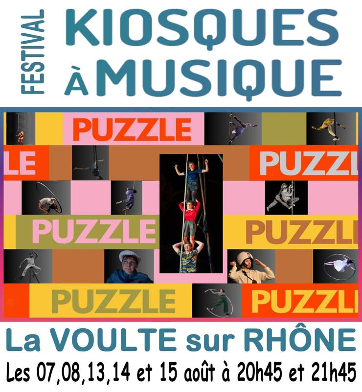 Festival Kiosques à Musique, Spectacles COLLECTIF PUZZLE (Cirque)