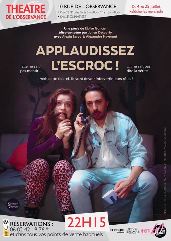 applaudissez l'escroc