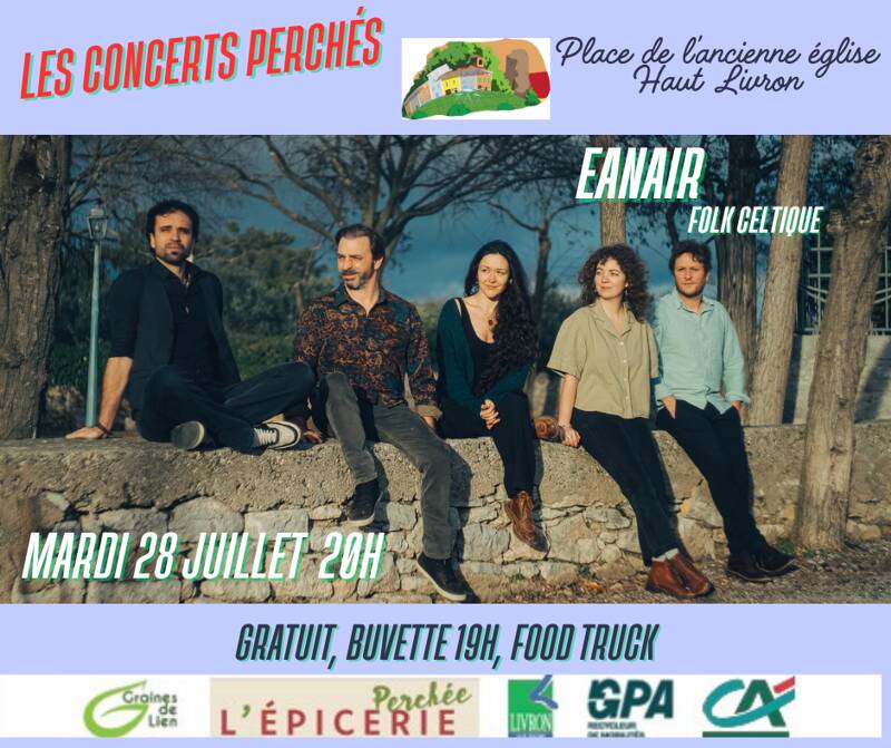 Concert Perché avec le groupe Eanair