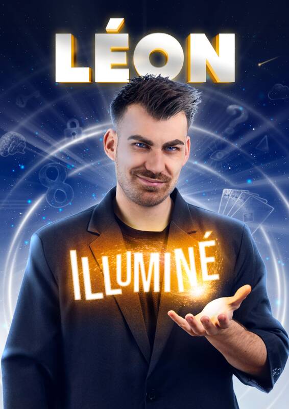 Léon dans Illuminé (nouveau spectacle) Festival Off Avignon 2026
