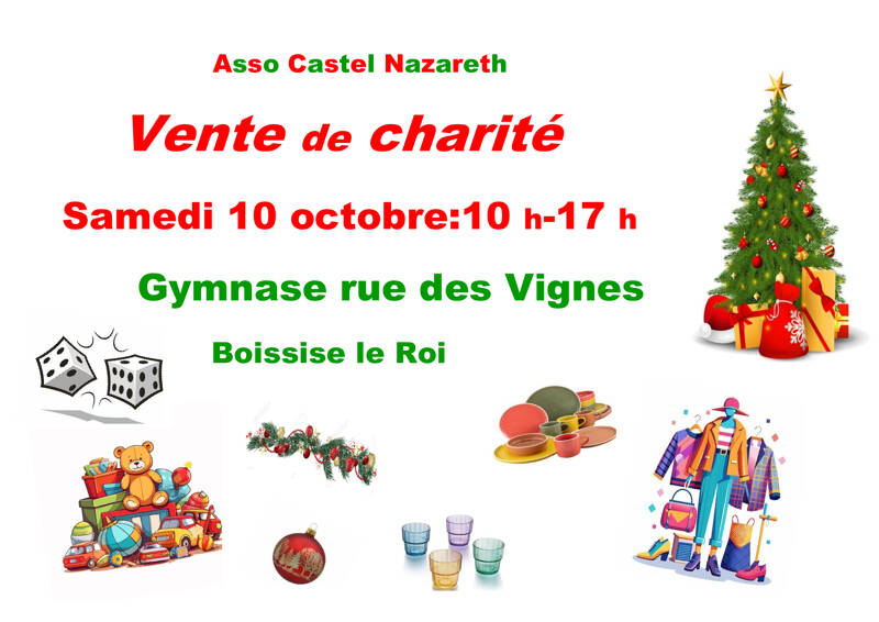 Vente de charité Automne, Hiver et NOËL