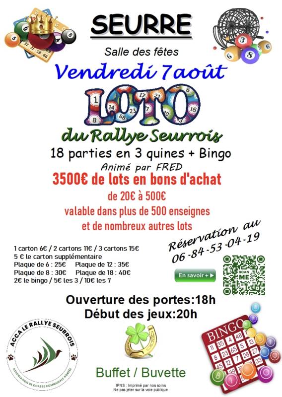 Loto du Rallye seurrois