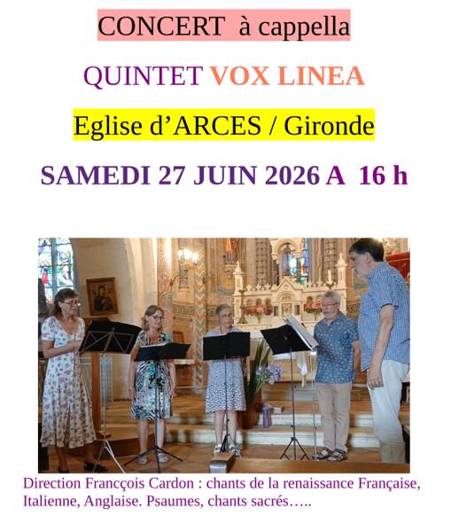 CONCERT chorale à cappella