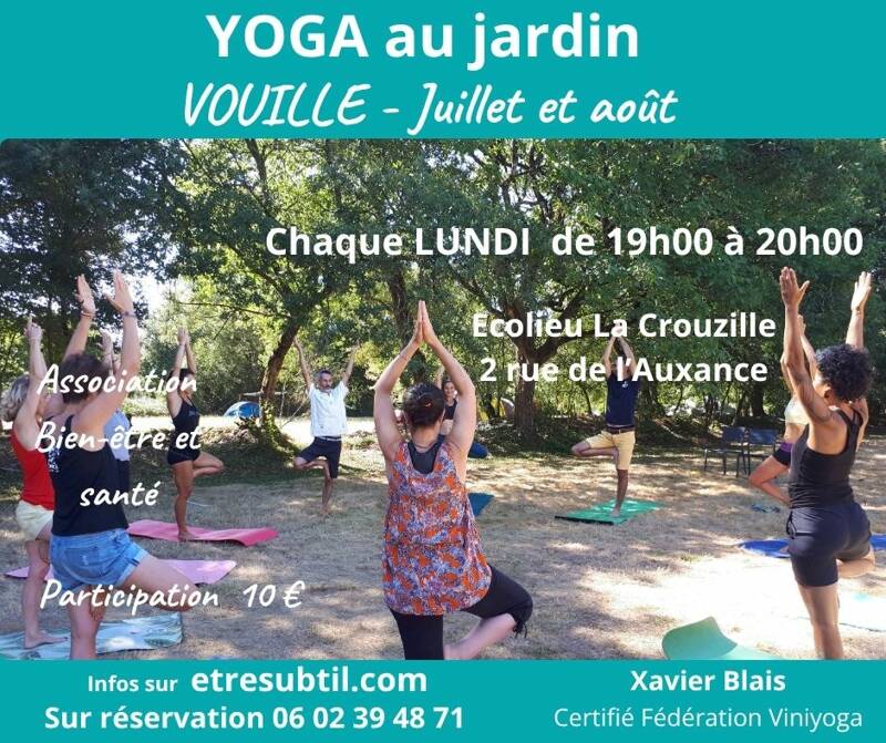 YOGA au JARDIN