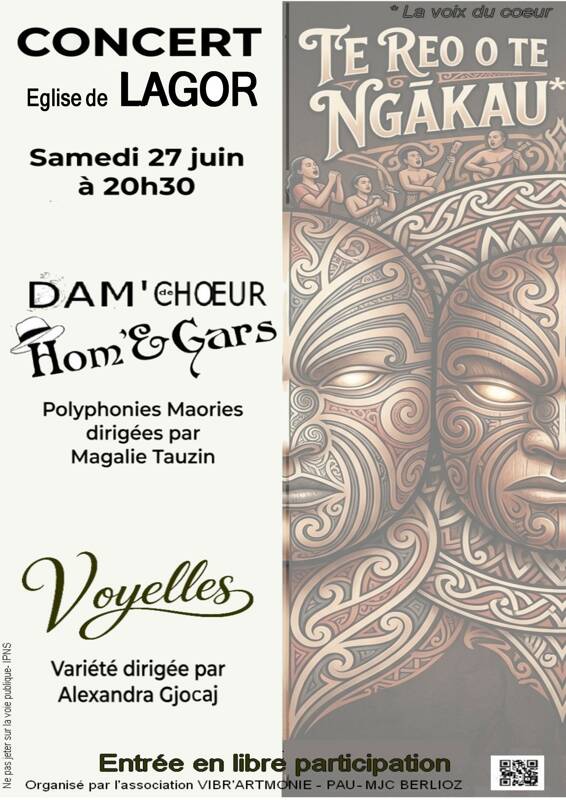 Concert vocal aux couleurs du Pacifique