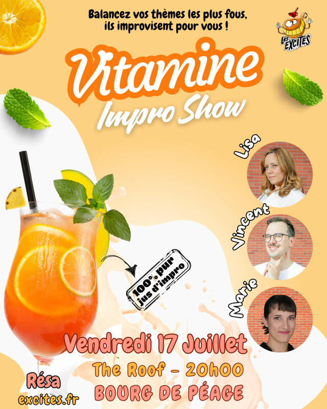 Vitamine Impro Show - Spectacle d'improvisation
