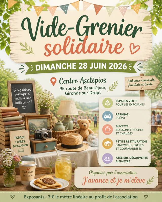 Vide-Grenier et Livres d'occasion