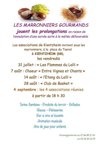 Les Marronniers Gourmands