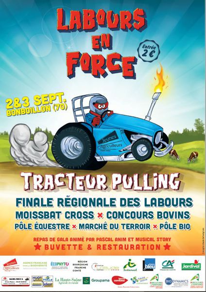 Labours en Force - Tracteur Pulling