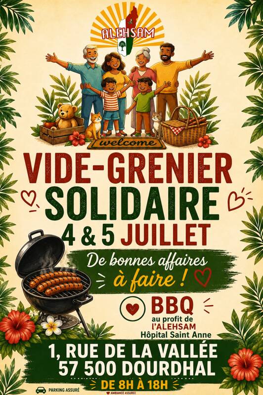 1er vide grenier solidaire