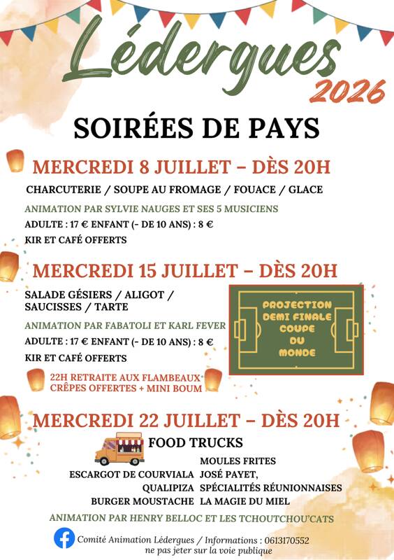 Soirée de pays