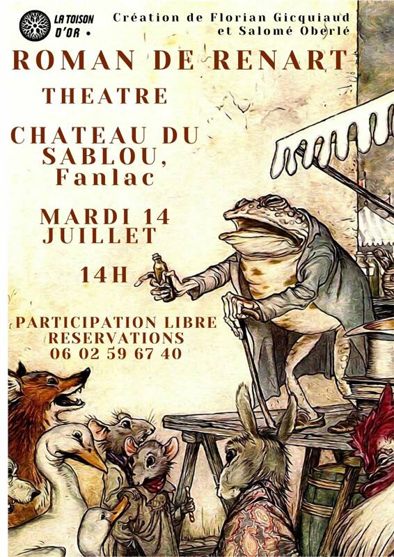Roman de Renart, spectacle solo