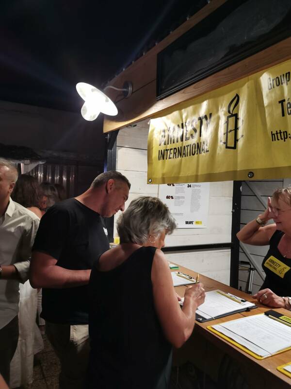 Amnesty International partenaire de Fiest'A Sete