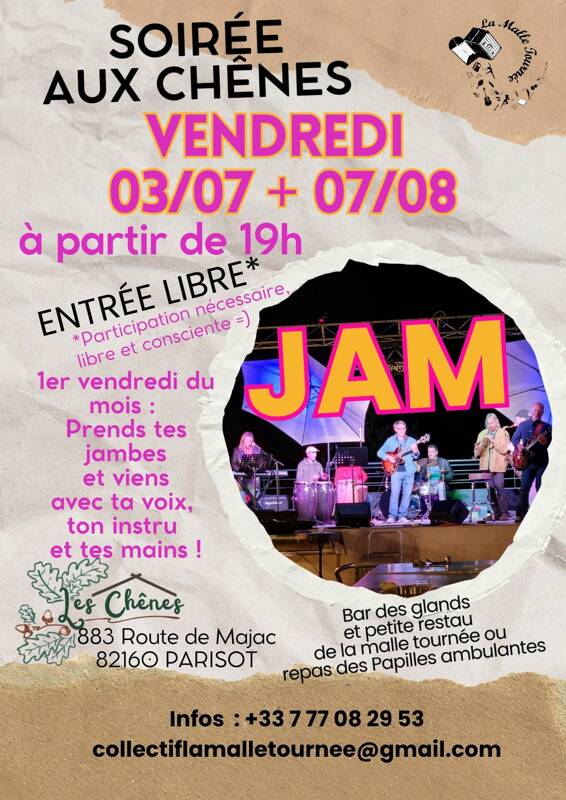 Jam à Parisot