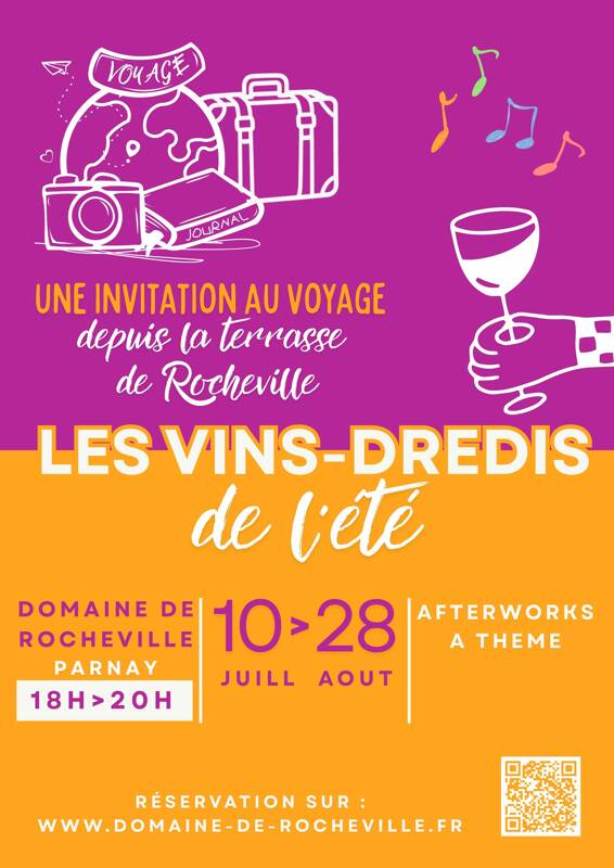 Les Vins-dredis de l'été au Domaine de Rocheville
