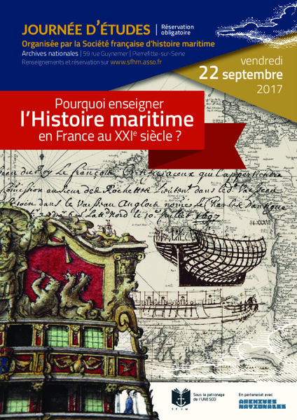 Journée d'étude de la Société Française d'Histoire Maritime