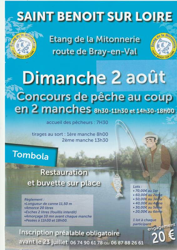 Association de pêche de l'etang de la Mitonnerie 45730