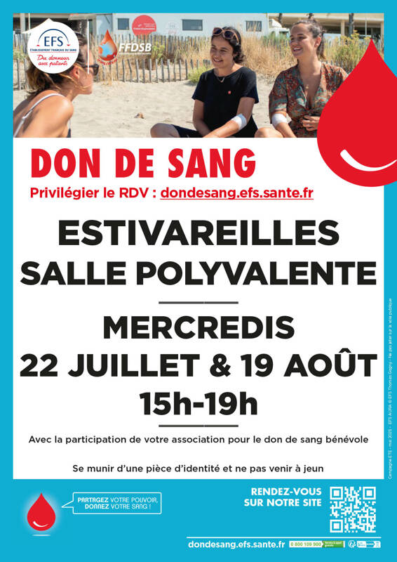 Collecte don de sang Estivareilles
