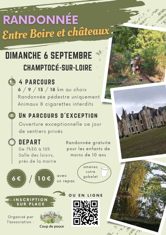 Randonnée 2026 Entre Boire et châteaux