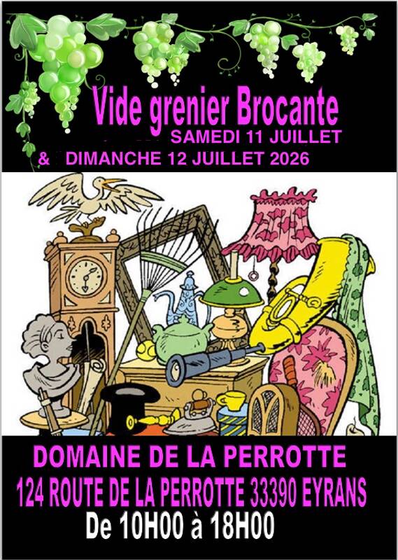 Vide grenier brocante de la Perrotte