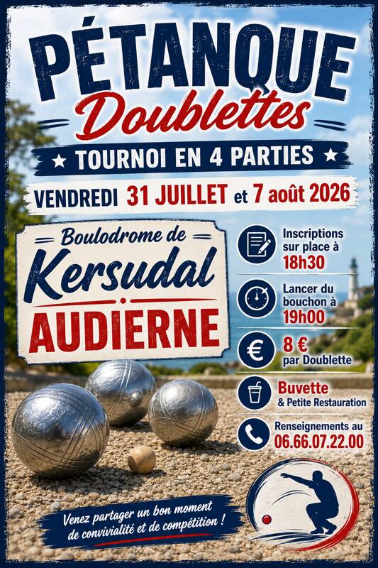 CONCOURS DE PÉTANQUE