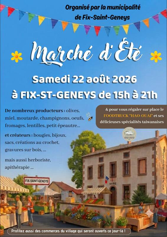 Marché d'été