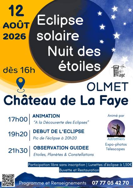 Eclipse et Nuit des étoiles