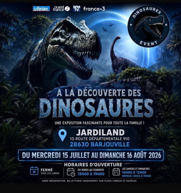 EXPOSITION DE DINOSAURES