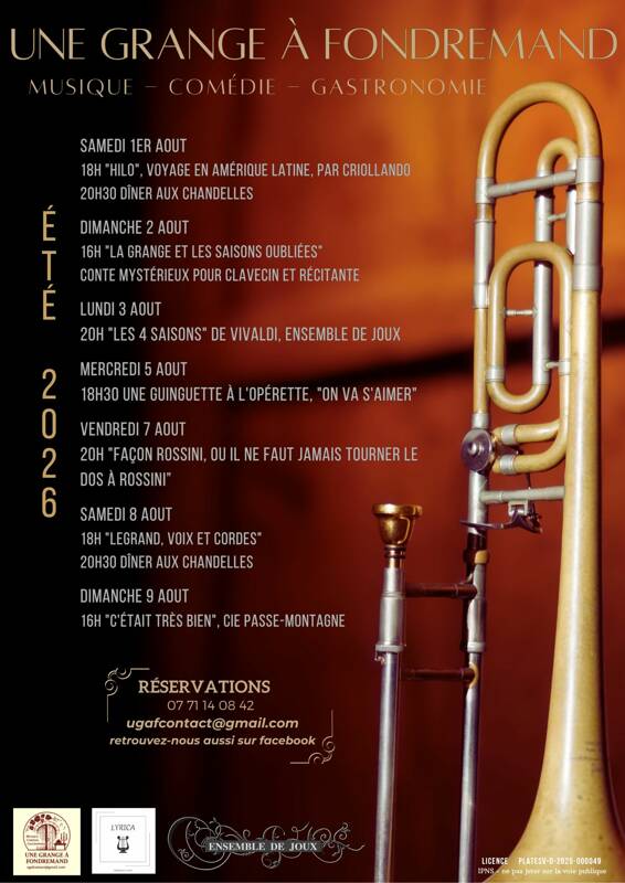 Festival Une Grange à Fondremand