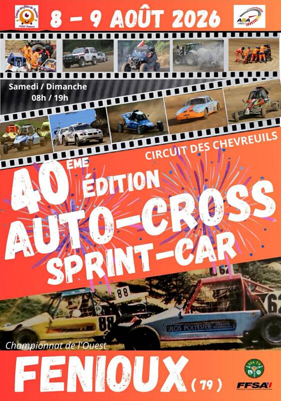 40ème Auto-cross & Sprint-Car de Fenioux