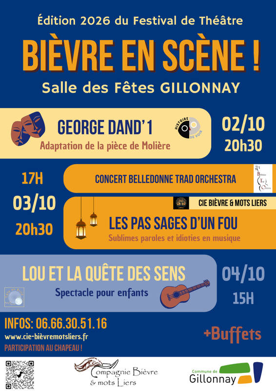 4ème Edition du festival Bièvre en Scène !