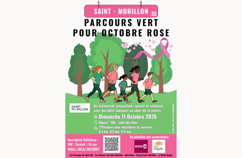 Parcours Vert pour Octobre Rose