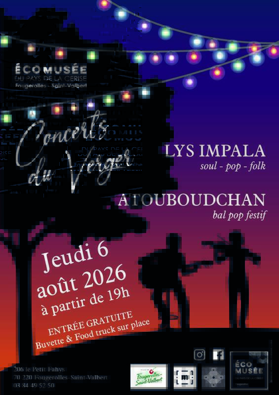 Les concerts du verger