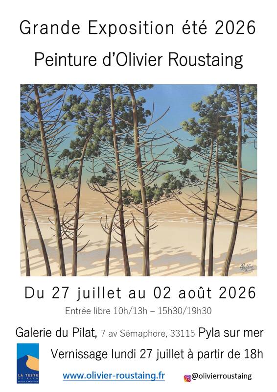 exposition peinture Olivier Roustaing