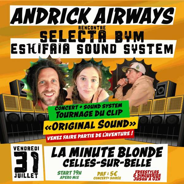 Andrick Airways x Selecta Bym Eskifaia Sound System